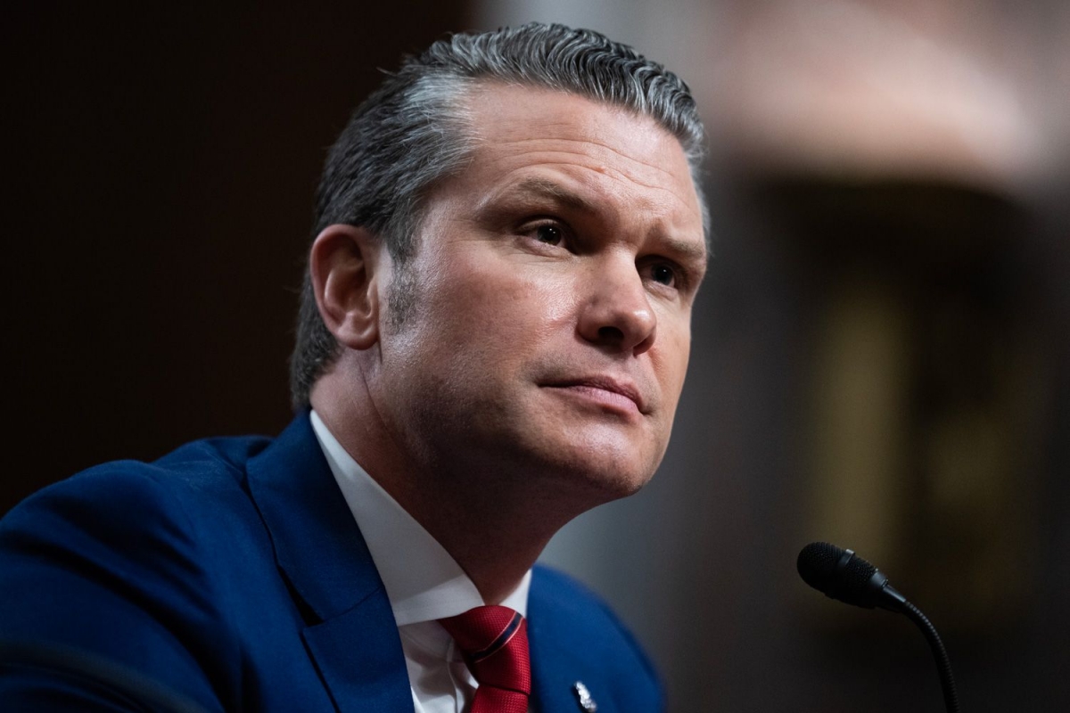 Bộ trưởng Quốc phòng Mỹ Pete Hegseth. Ảnh: People