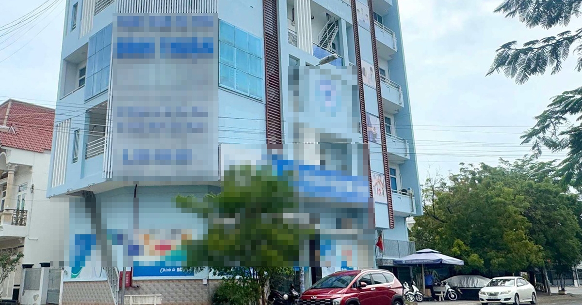 Trụ sở Phòng khám. Ảnh: B.H