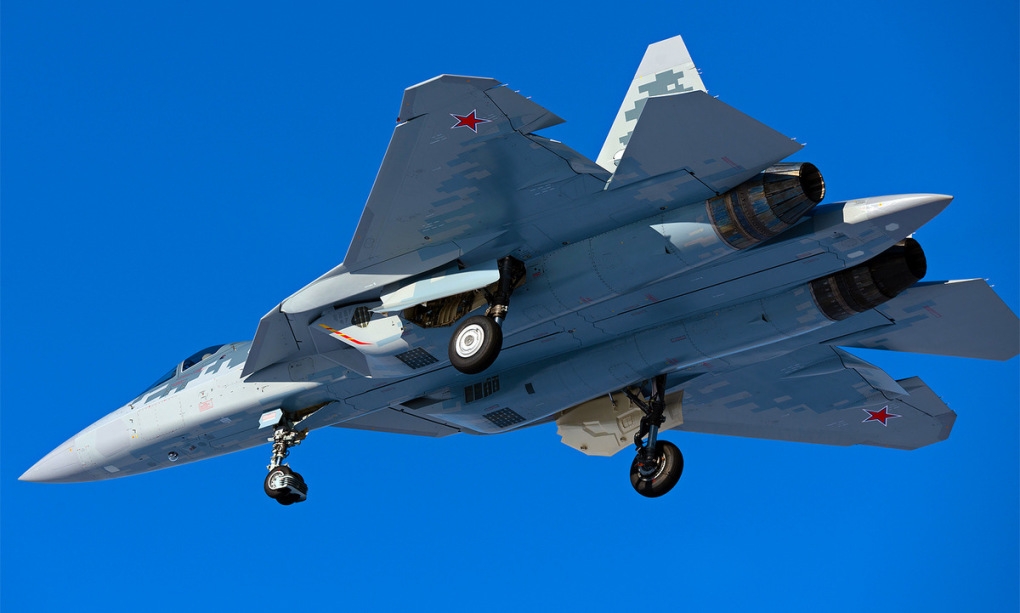 Tiêm kích Su-57 của Nga. Ảnh: Russian Planes.