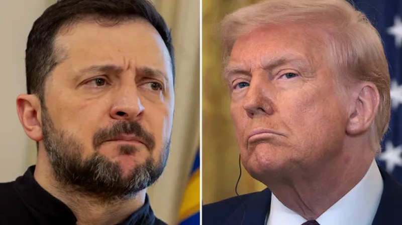 Ông Zelensky và ông Trump. Ảnh: NY Daily News.