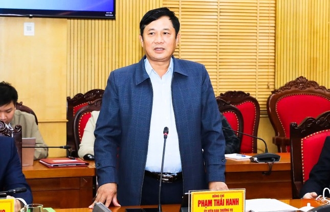 Ông Phạm Thái Hanh, Trưởng Ban Dân vận Tỉnh ủy Thái Nguyên