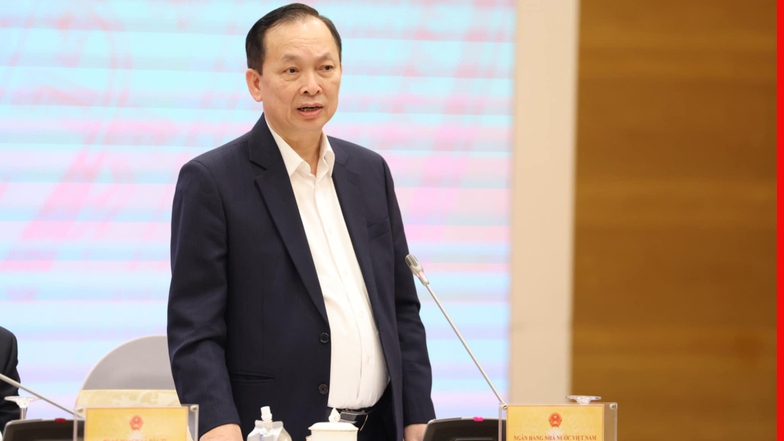 Phó Thống đốc Đào Minh Tú cho biết: Năm 2025, Ngân hàng Nhà nước đặt mục tiêu tăng trưởng tín dụng khoảng 16% cho mục tiêu tăng trưởng kinh tế 8%. (Ảnh: VGP)