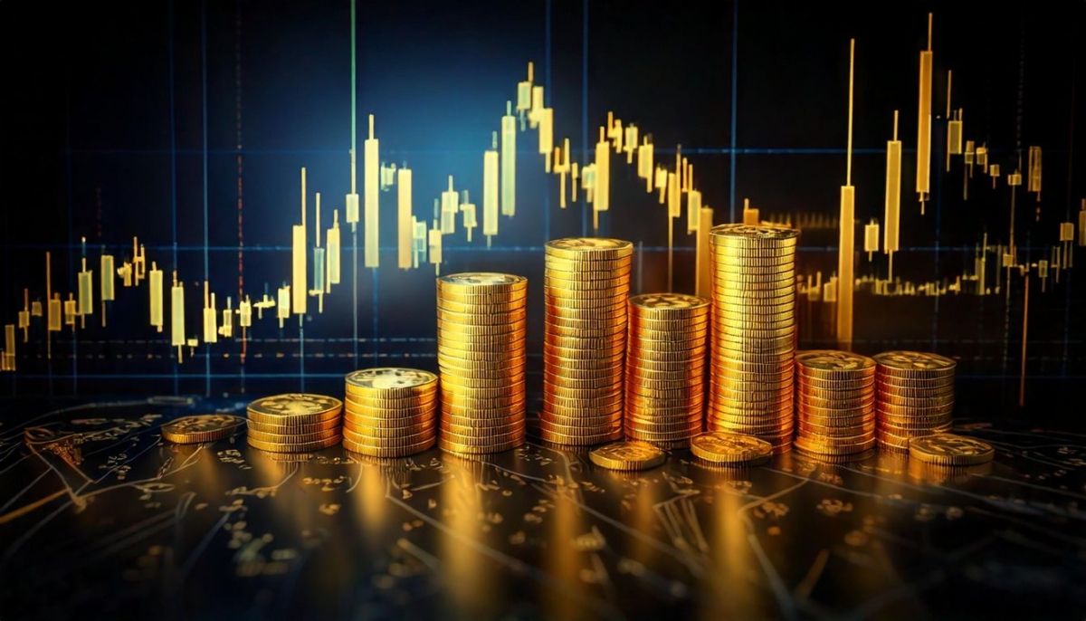 Vàng hiện giới đầu tư ưa chuộng. (Ảnh minh họa: KT)