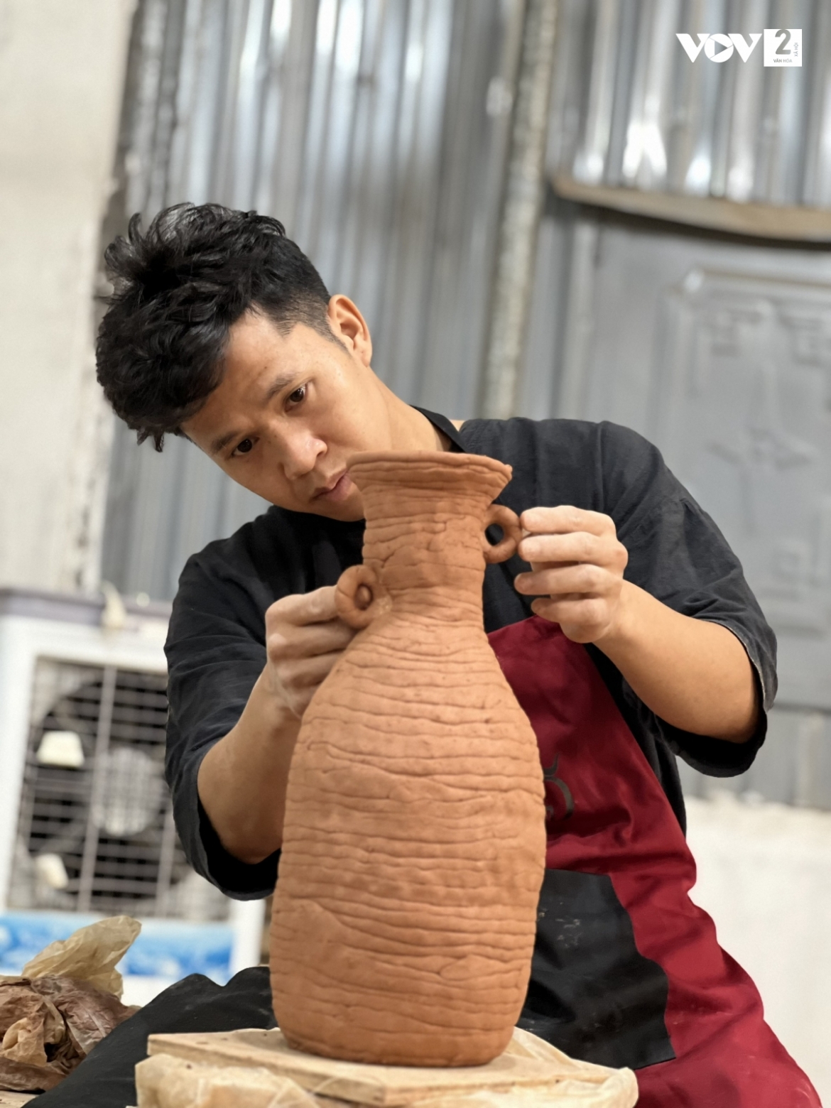 Bùi Văn Huân: Sống với gốm là quyết định mà tôi chưa khi nào ân hận