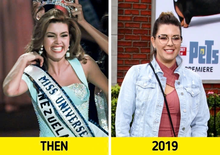 Alicia Machado, Miss Universe 1996: Cô là người đẹp Venezuela thứ 4 giành danh hiệu cao quý này. Alicia Machado sở hữu nhan sắc ngọt ngào, quyến rũ và chiều cao 1,71m. Khi đăng quang, người đẹp vừa tròn 20 tuổi. Alicia Machado từng được nhắc tới trên khắp các phương tiện thông tin đại chúng vì tăng cân quá nhiều khi đang còn đương nhiệm.