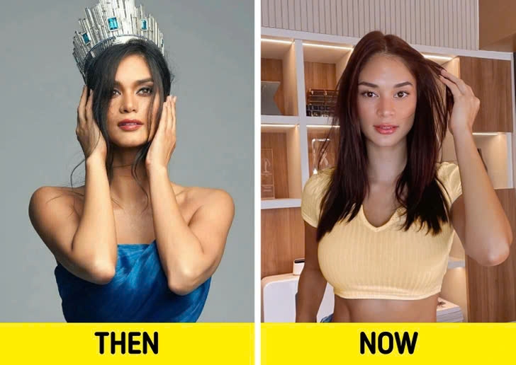 Pia Wurtzbach, Miss Universe 2015: Pia Wurtzbach sinh năm 1989, đăng quang Hoa hậu Philippines và Hoa hậu Hoàn vũ năm 2015. Sau khi đăng quang Miss Universe 2015, Pia phát triển sự nghiệp mạnh mẽ ở nhiều lĩnh vực như người mẫu, diễn viên và xuất hiện trong nhiều TVC quảng cáo. Hồi tháng 5/2023, Pia Wurtzbach và bạn trai doanh nhân Jeremy Jauncey tổ chức lễ cưới riêng tư trên biển. 