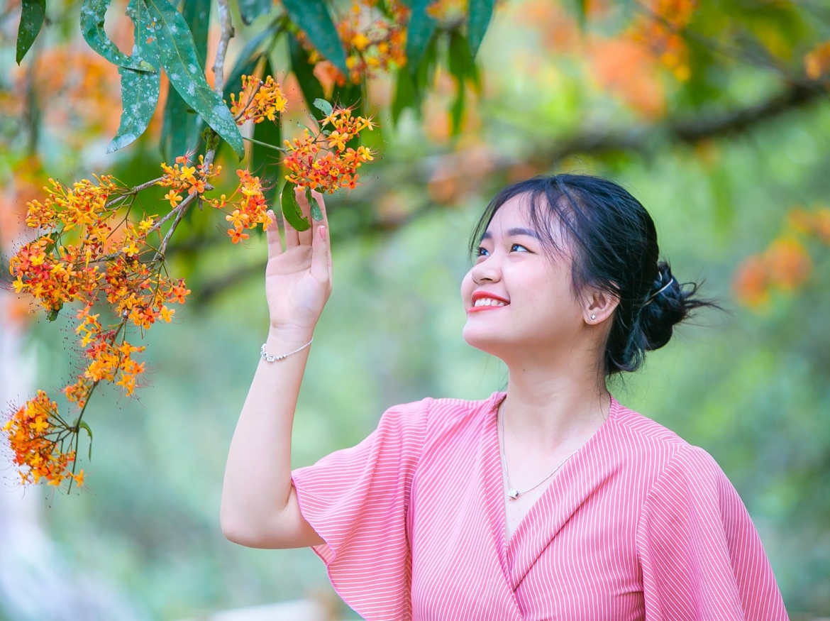 Cùng với chiêm ngưỡng loài hoa này, du khách đến đây sẽ được đắm chìm trong khung cảnh thiên nhiên tuyệt đẹp và hoang sơ.