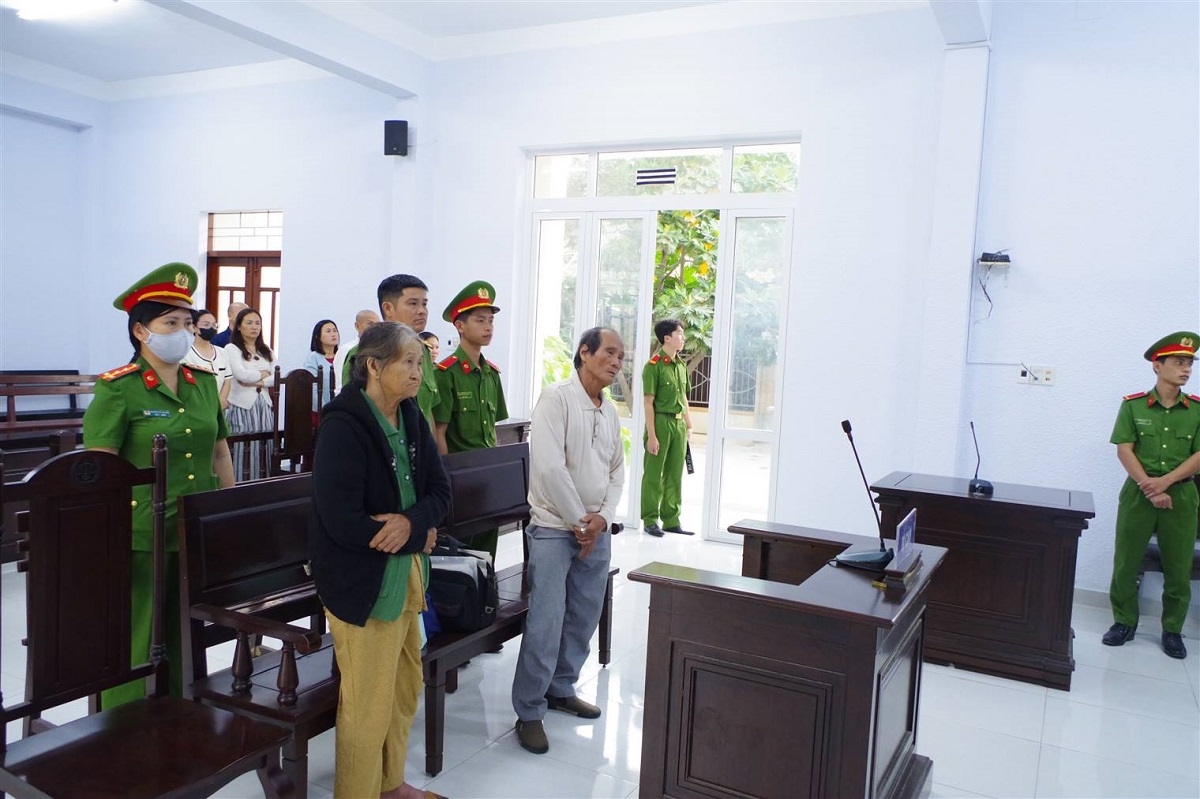 Phiên toà sơ thẩm. Ảnh: CANT