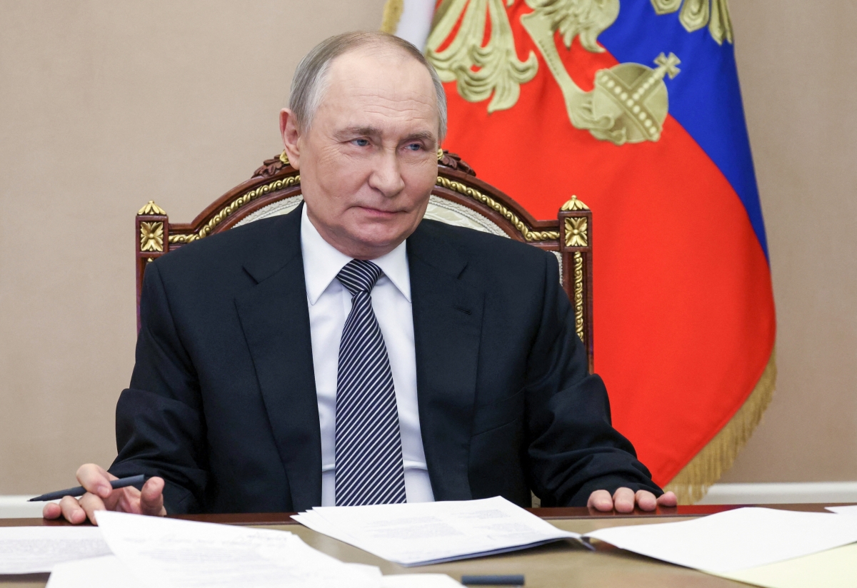 Tổng thống Nga Vladimir Putin. Ảnh: Reuters