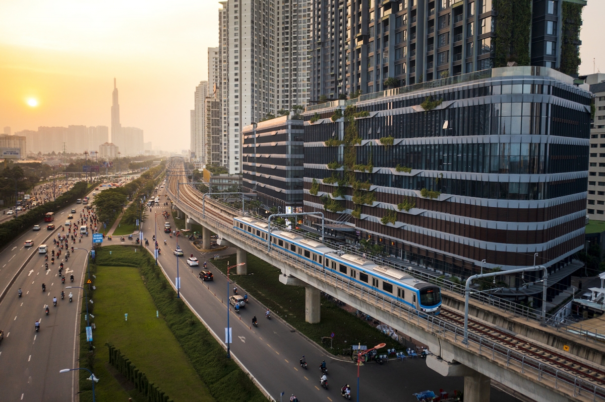 Các dự án bất động sản hưởng lợi từ tuyến metro số 1