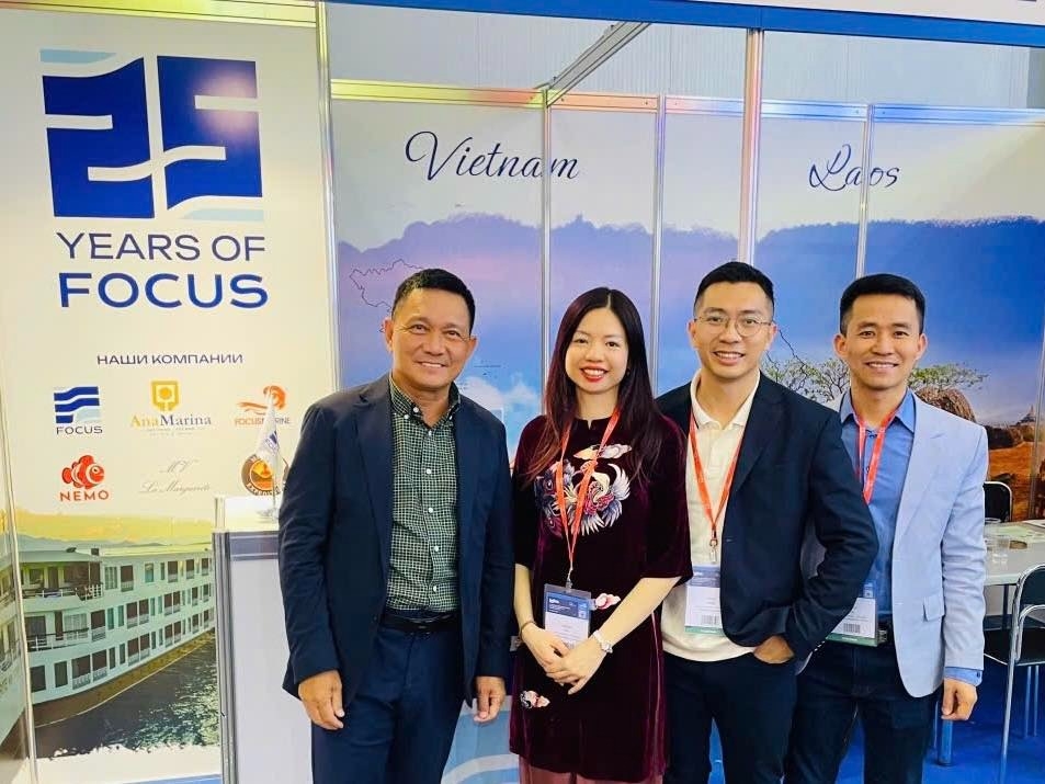 Doanh nghiệp du lịch Việt Nam đang tích cực xúc tiến, quảng bá tại thị trường Nga. Ảnh: Đặng Hiếu