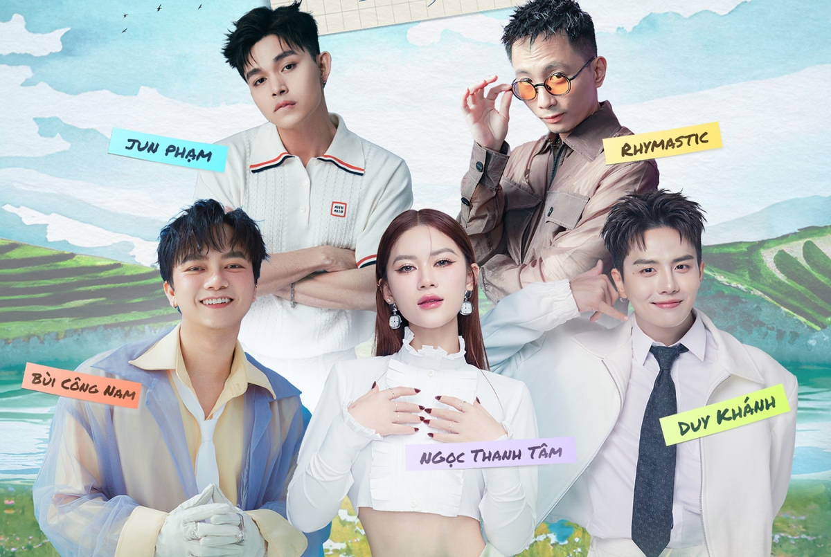 5 thành viên của Gia đình Haha