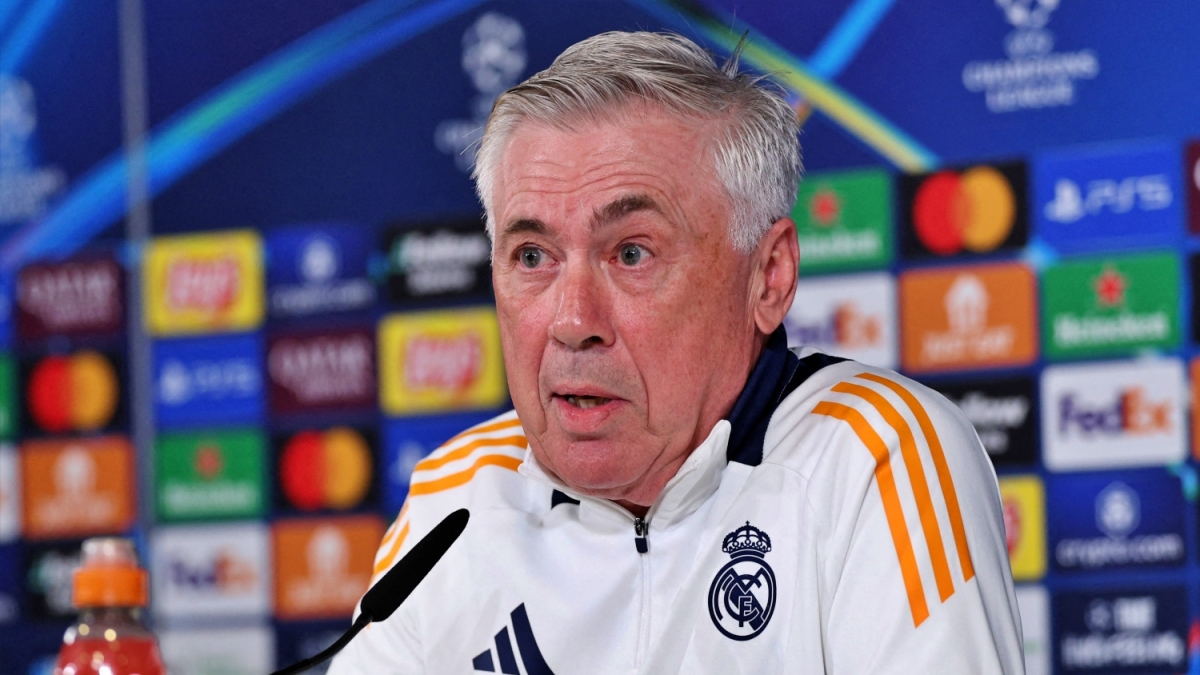 HLV Ancelotti dành sự tôn trọng rất lớn cho Atletico Madrid (Ảnh: Reuters).