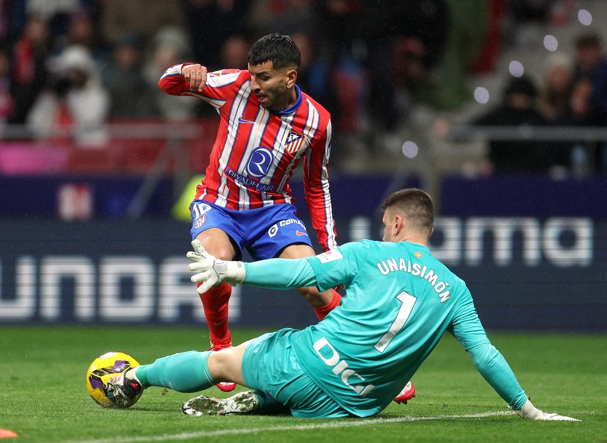 Atletico luôn thi đấu rất nhiệt huyết trên sân nhà. (Ảnh: Reuters). 