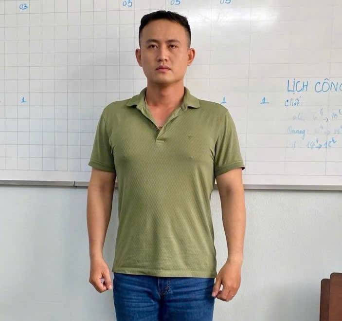 Bị cáo Ngô Minh Thông (thời điểm bị bắt)