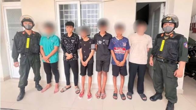 Các đối tượng liên quan trong vụ đánh người gây thương tích