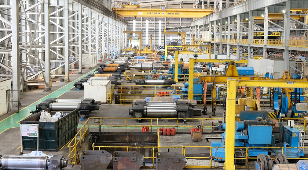 Công ty thép Hòa Phát Dung Quất đóng góp lớn cho công nghiệp Quảng Ngãi
