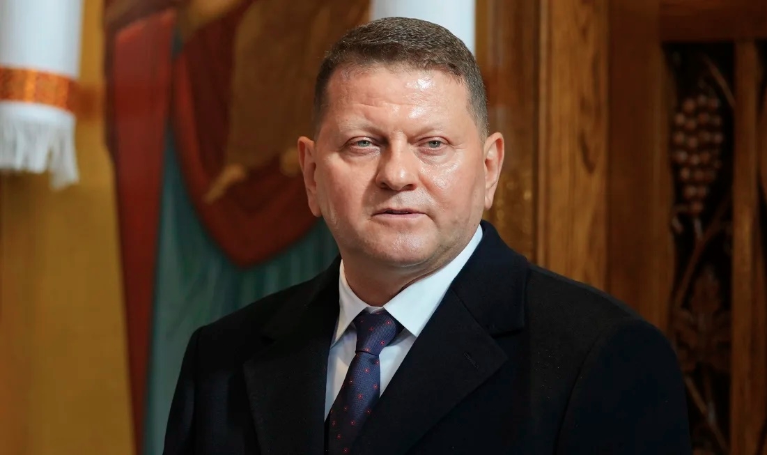 Đại sứ Ukrain tại Anh Zaluzhnyi. Ảnh: CNN.