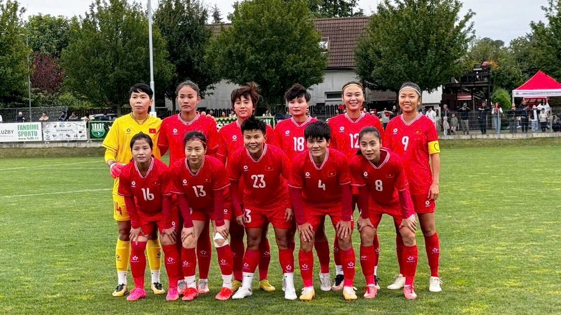 ĐT nữ Việt Nam tiếp tục dẫn đầu khu vực Đông Nam Á trên bảng xếp hạng FIFA. (Ảnh: VFF)