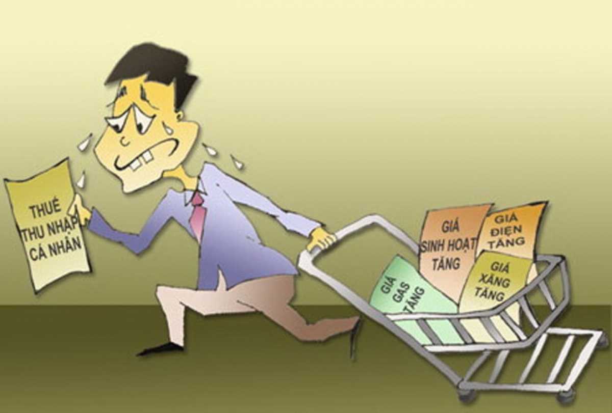 Mức thu thuế tăng nhanh hơn đáng kể so với tốc độ tăng trưởng thu nhập bình quân đầu người (Ảnh minh họa: KT)