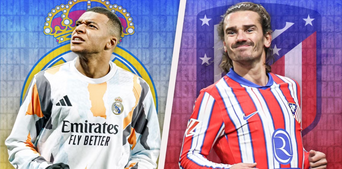 Real Madrid đối đầu Atletico Madrid vào lúc 3h ngày 5/3.