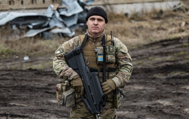 Binh sỹ Ukraine trên chiến trường. Ảnh: Getty