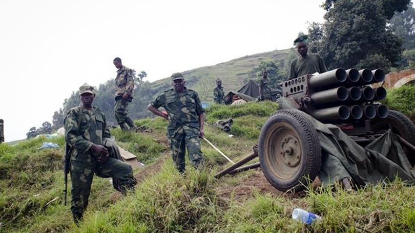 Các tay súng M23 tại CHDC Congo - Ảnh: AFP/TTXVN
