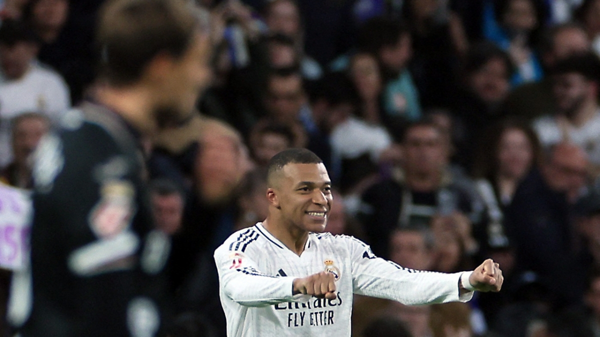 Mbappe ghi cú đúp giúp Real Madrid giành chiến thắng (Ảnh: Reuters)