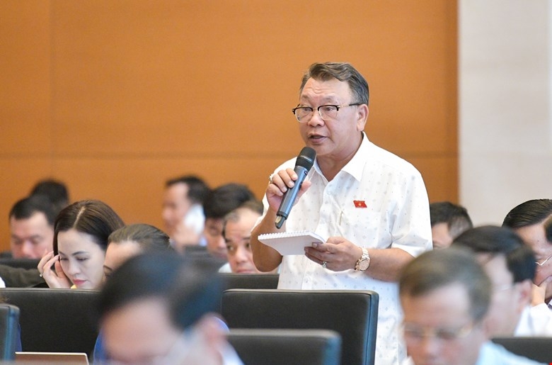 Đại biểu Nguyễn Tạo (Đoàn ĐBQH tỉnh Lâm Đồng) (Ảnh: Media Quốc hội)