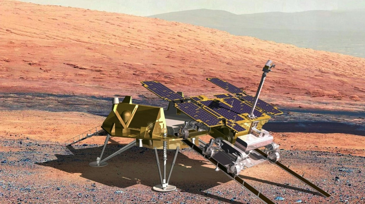Robot Rosalind Franklin là một phần trong sứ mệnh ExoMars của Cơ quan Vũ trụ châu Âu (ESA). Ảnh: ESA