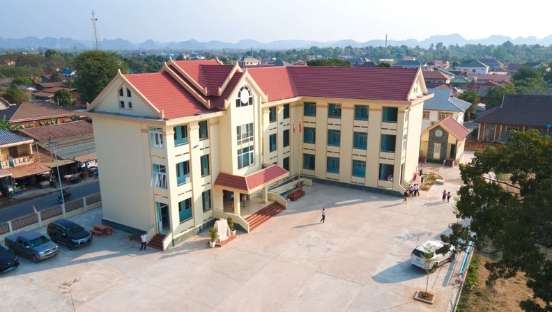 Thong Nhat Secondary School in the central Lao province of Khammouane.