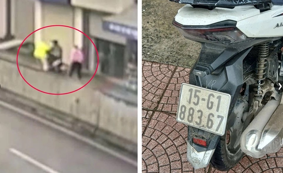 Hiện trường và phương tiện liên quan.
