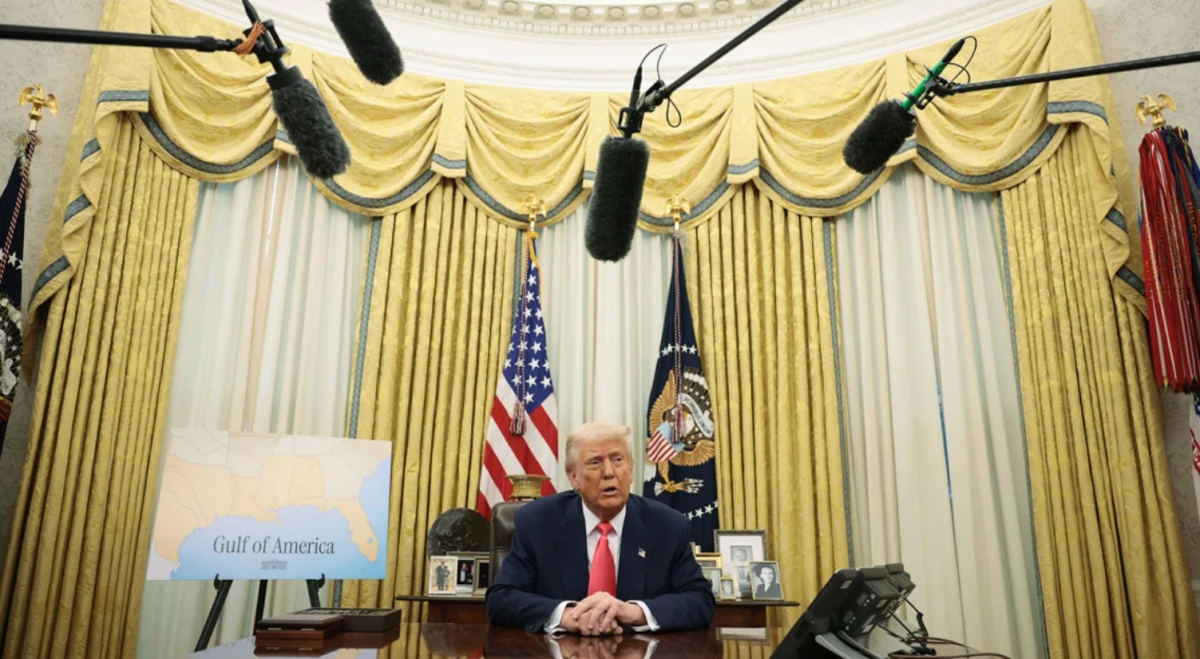 Ông Trump tại Nhà Trắng. Ảnh: Getty