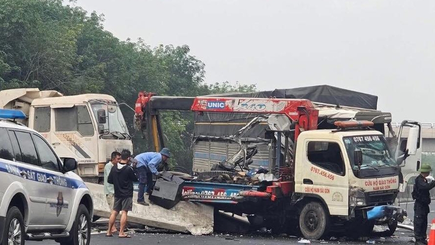 Hiện trường vụ tai nạn 