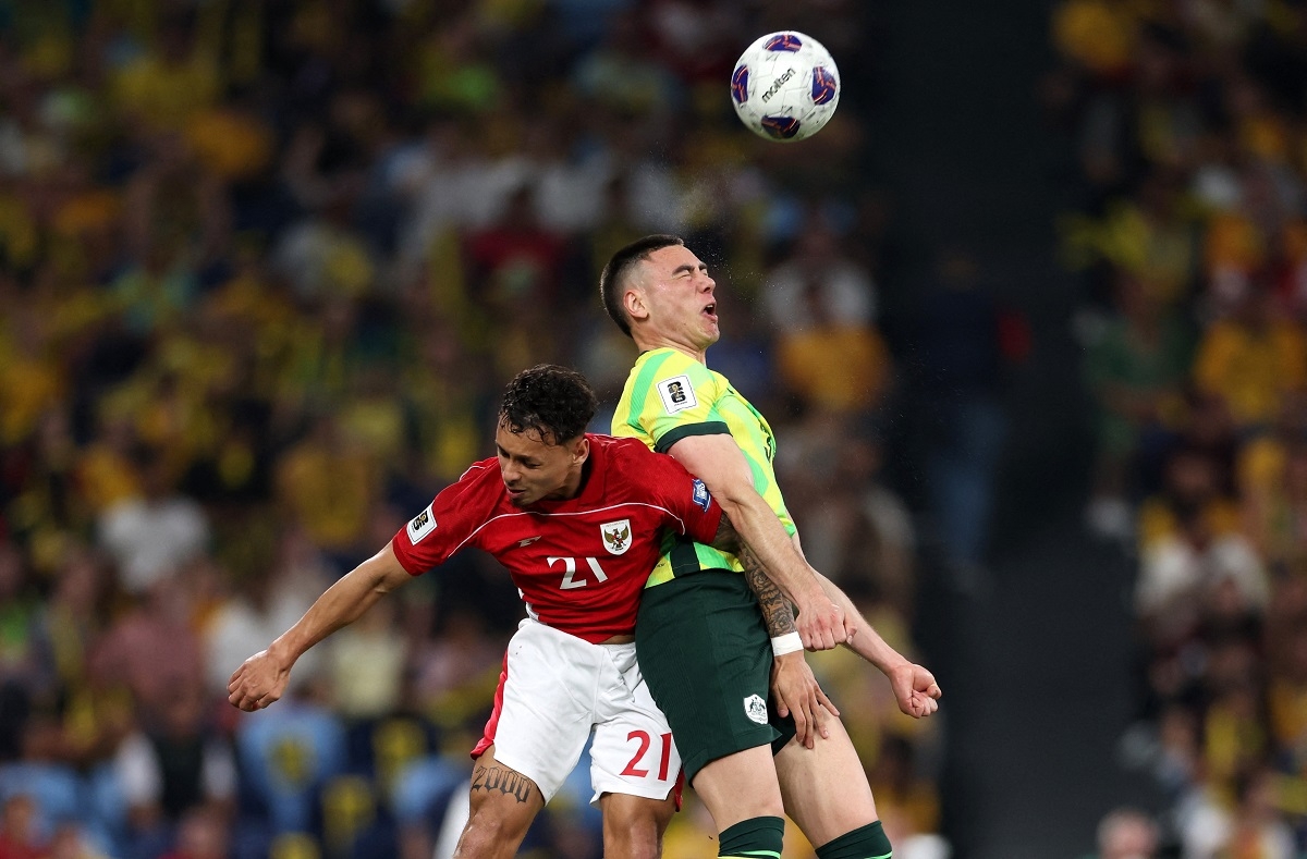 Hình ảnh trận Indonesia thua Australia 1-5. (Nguồn: Reuters). 