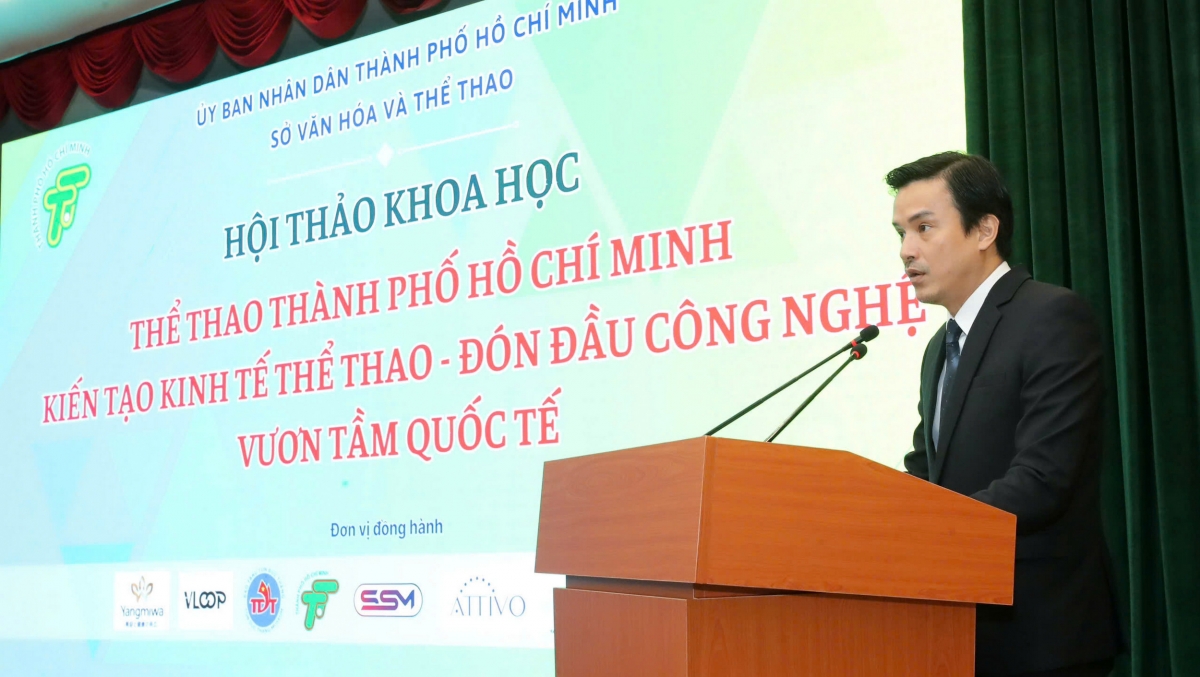 Ông Nguyễn Nam Nhân, Phó Giám đốc Sở Văn hóa và Thể thao TP.HCM (ảnh: H.L)