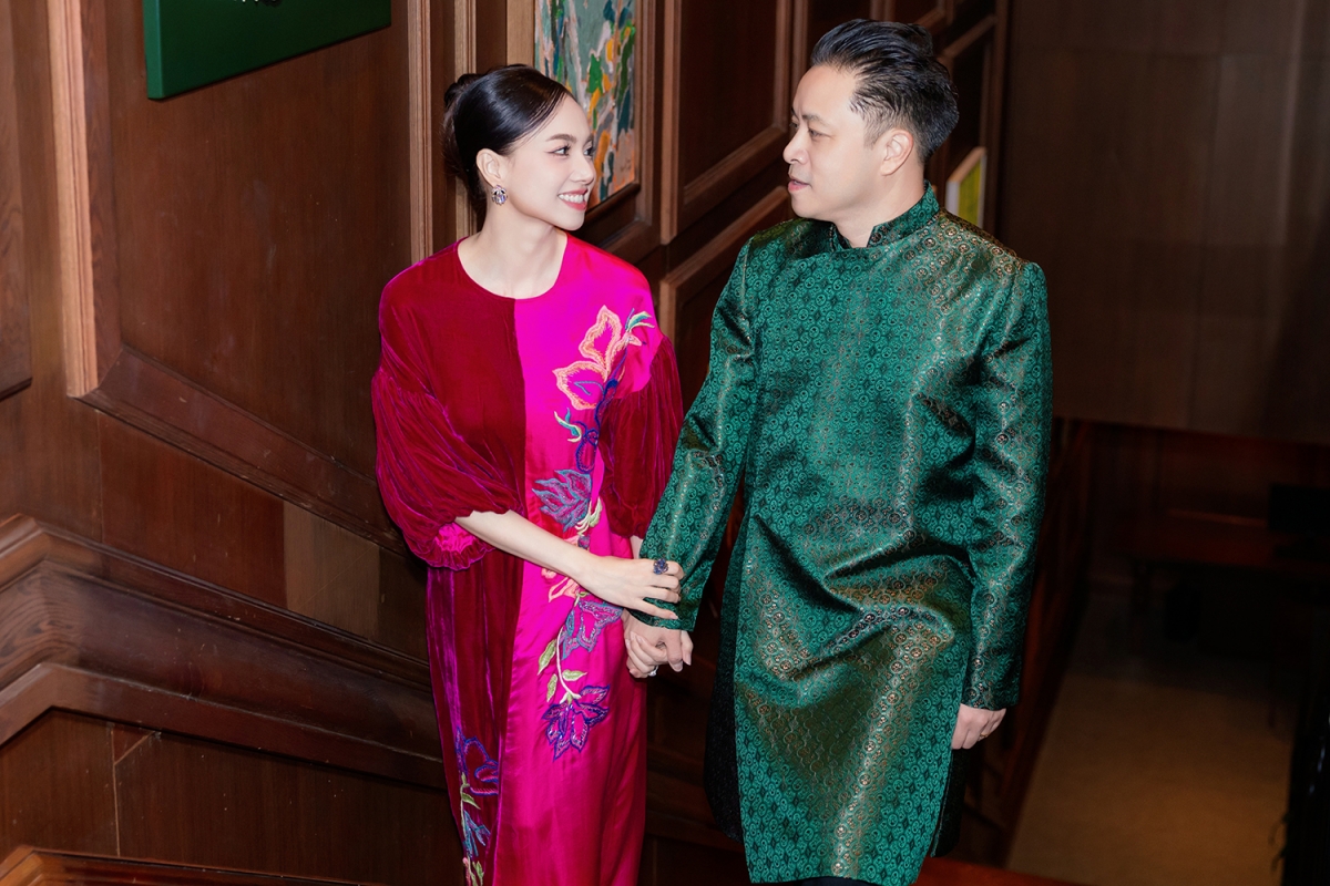 Đạo diễn Victor Vũ và Đinh Ngọc Diệp