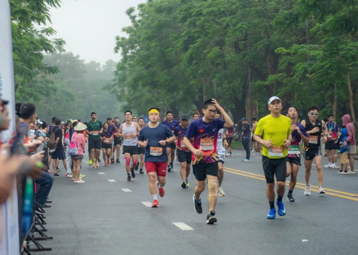 Giải Marathon ở Huế 