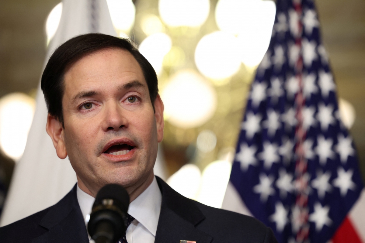 Ngoại trưởng Mỹ Marco Rubio. Ảnh: Reuters
