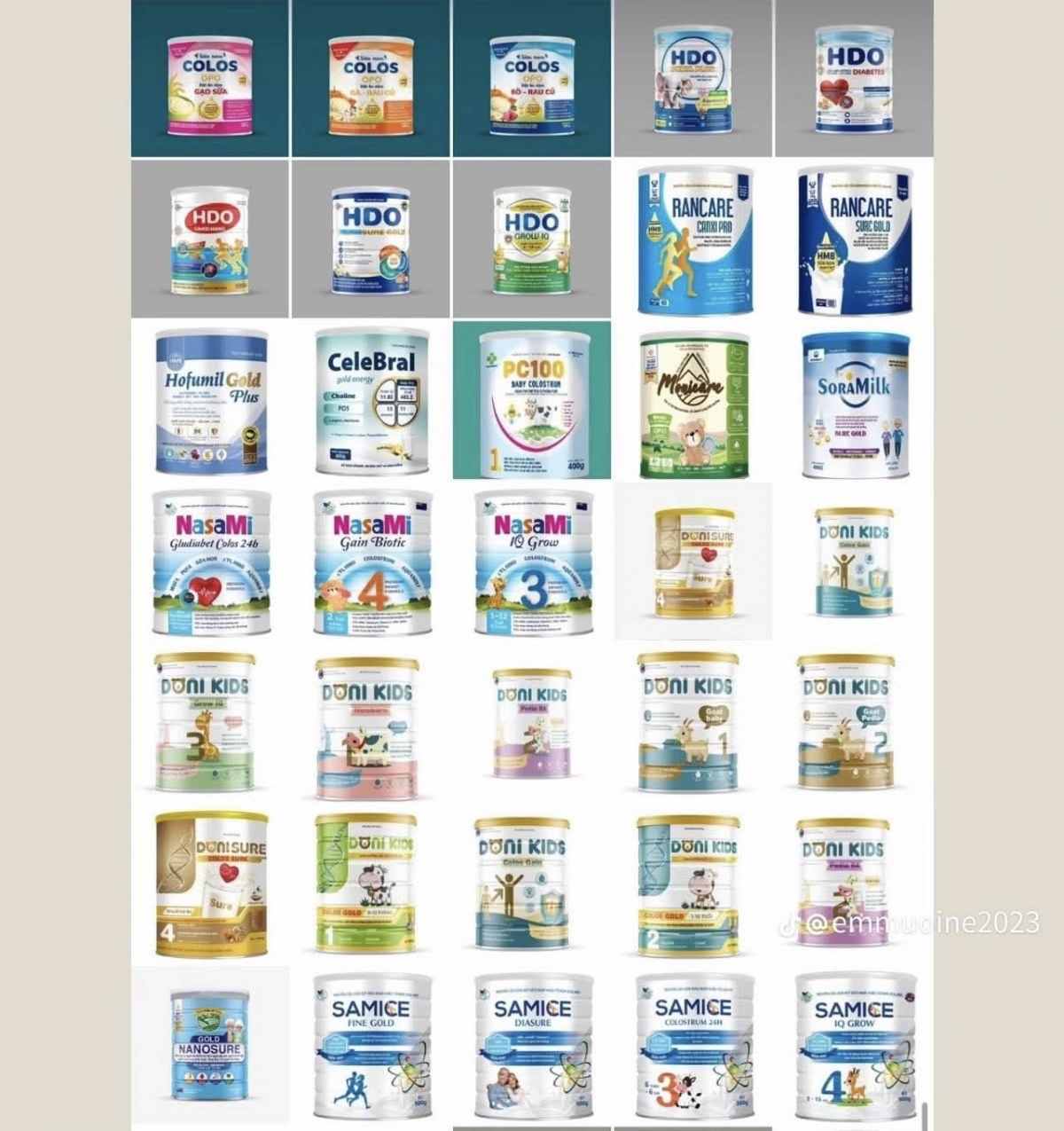 Sữa giả tung hoành