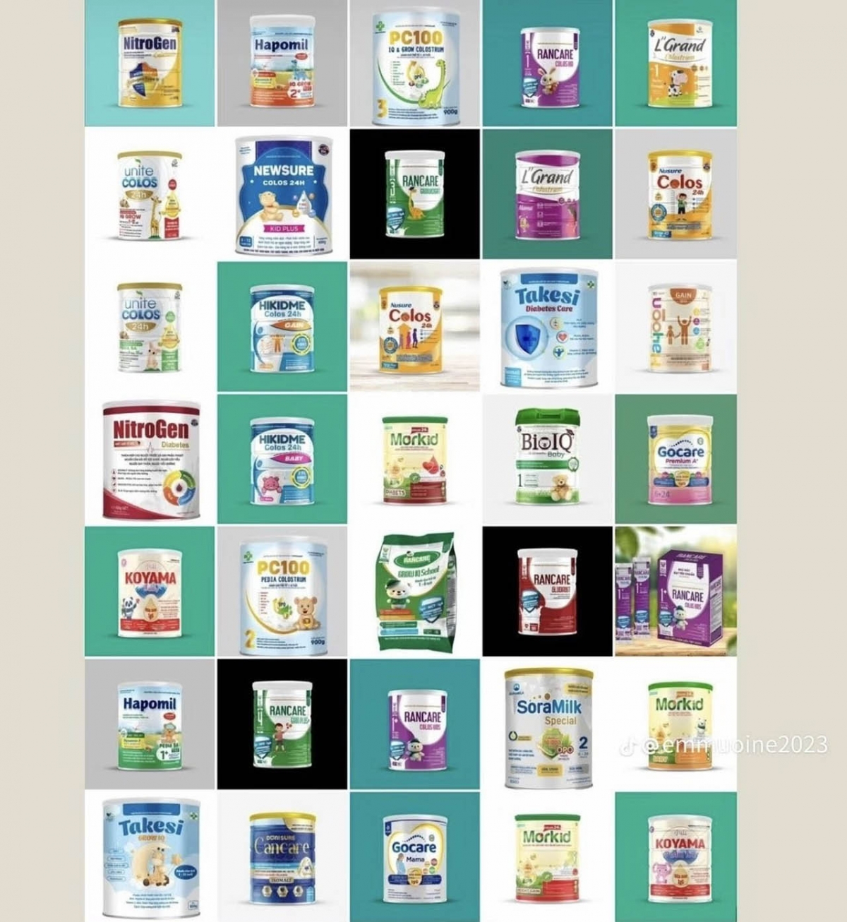 Sữa giả tung hoành