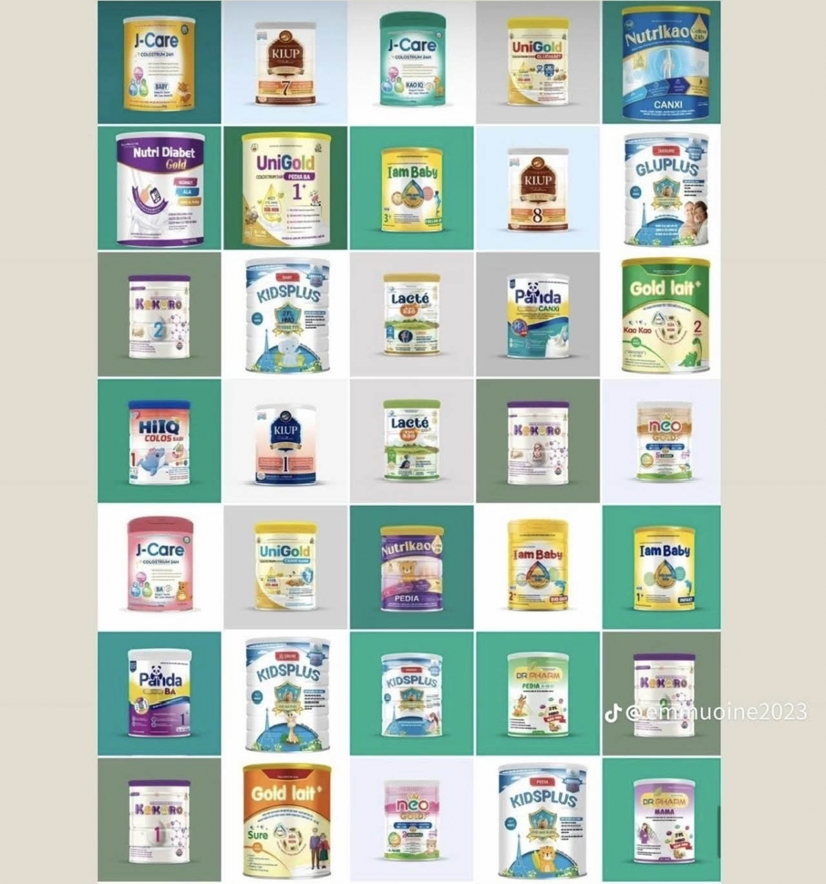 Sữa giả tung hoành