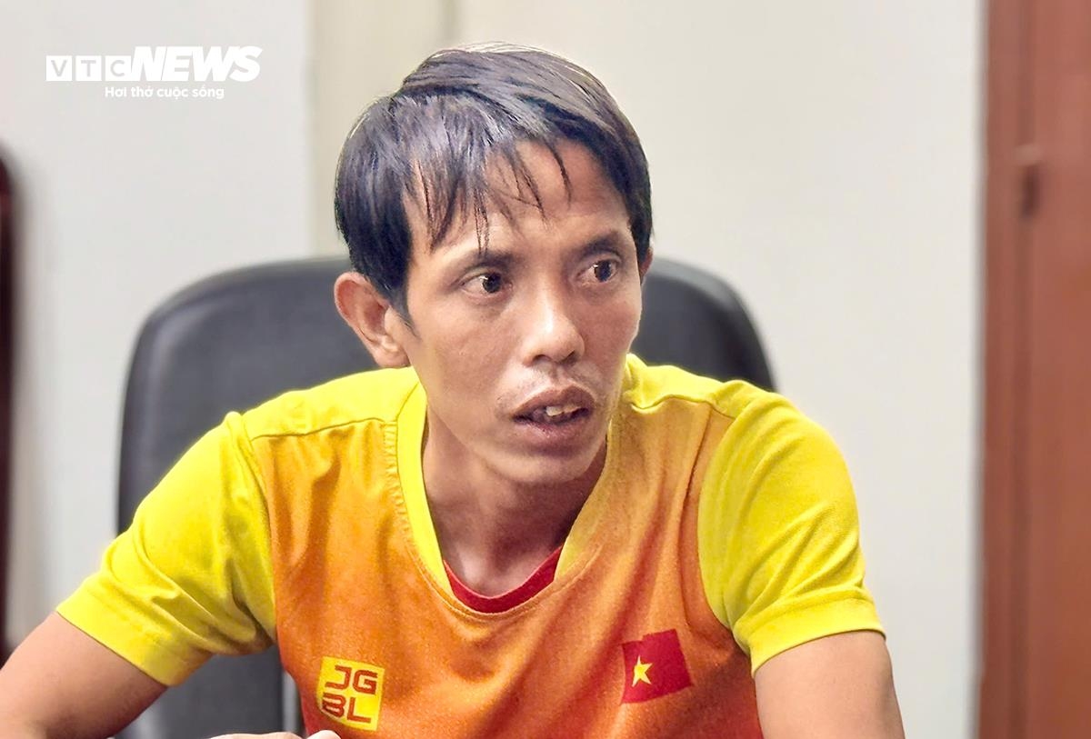 Lê Văn Trường tại cơ quan điều tra.