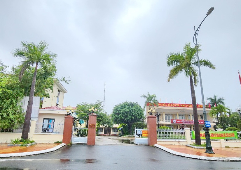 Bộ phận một cửa quận Liên Chiểu.