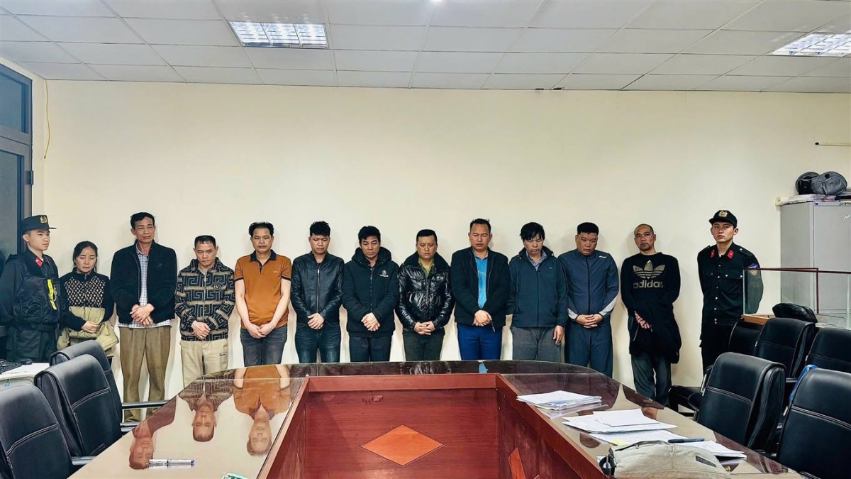 Các đối tượng liên quan bị bắt giữ