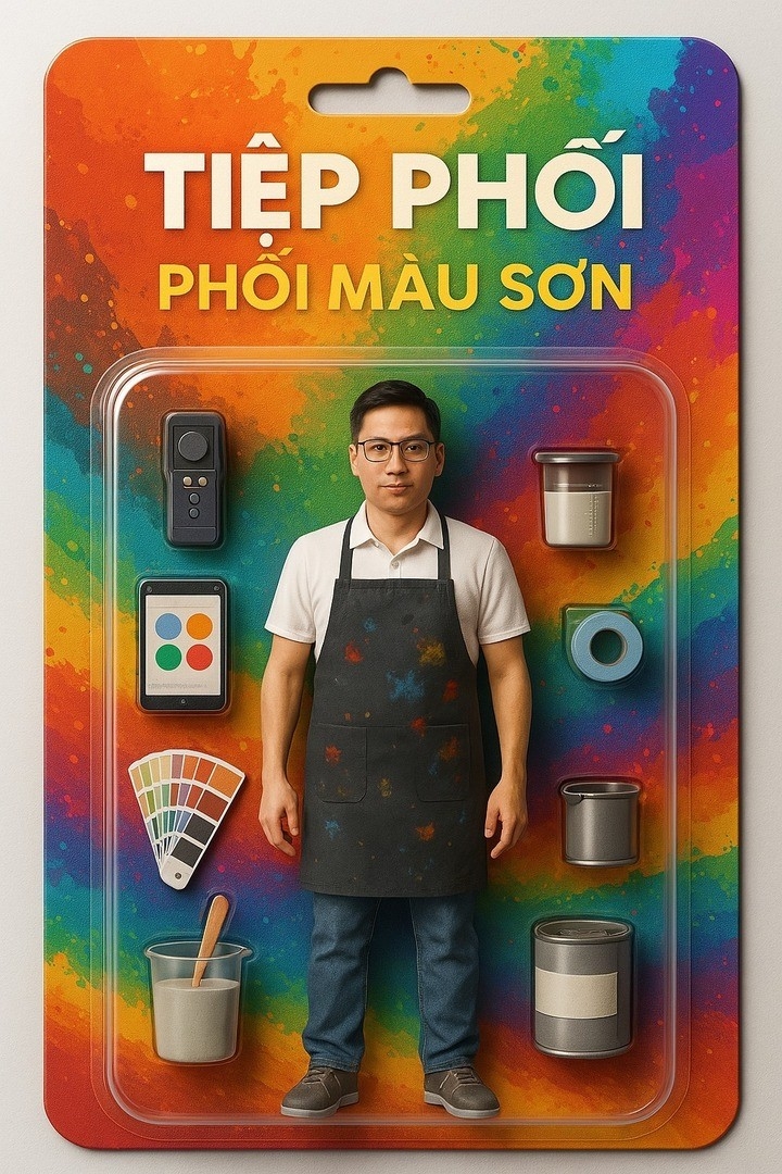 "Hộp đồ chơi nhân vật" được thiết kế theo tính chất nghề nghiệp của mỗi người. (Ảnh: Phúc Thuận, Vũ Tiệp)