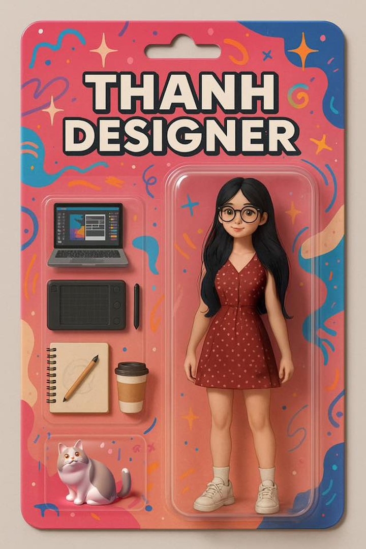 Trào lưu "đóng vỉ chân dung" bằng ChatGPT gây sốt mạng. (Ảnh: Advertising Vietnam)