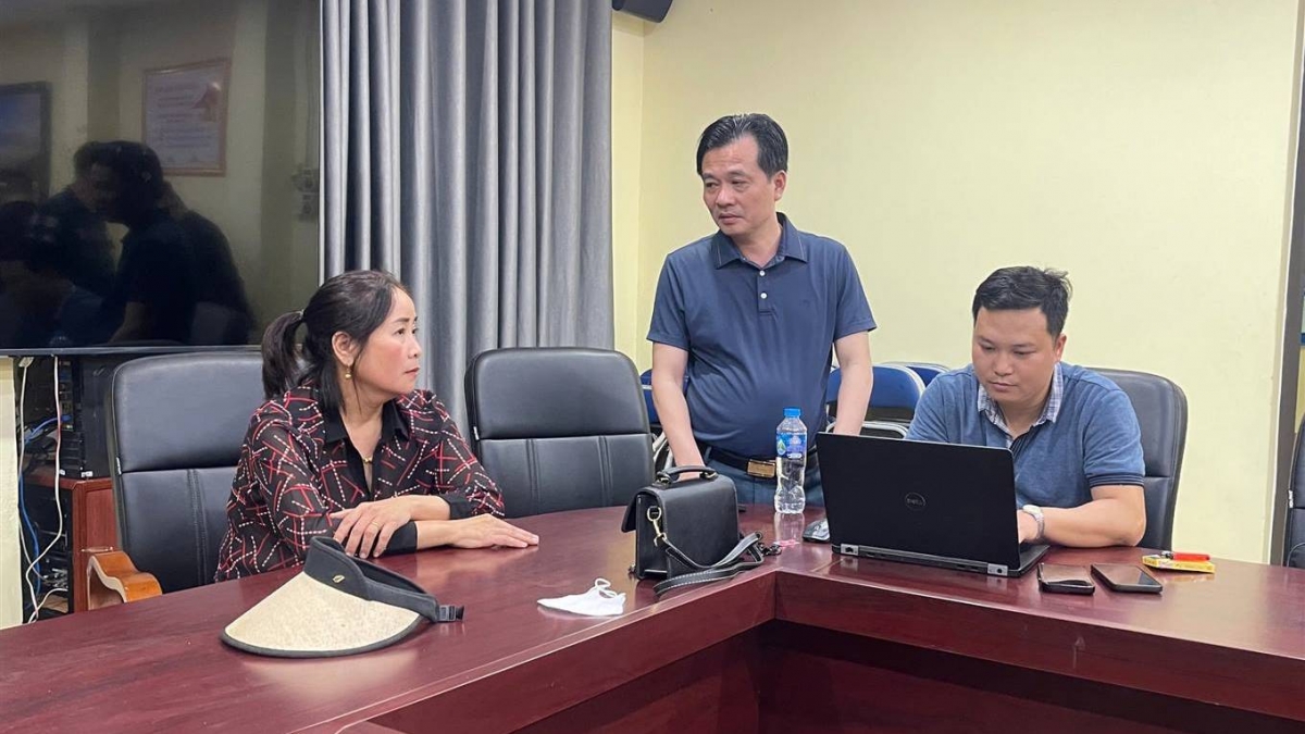 Kẻ chủ mưu, cầm đầu Nguyễn Thị Huế tại cơ quan công an