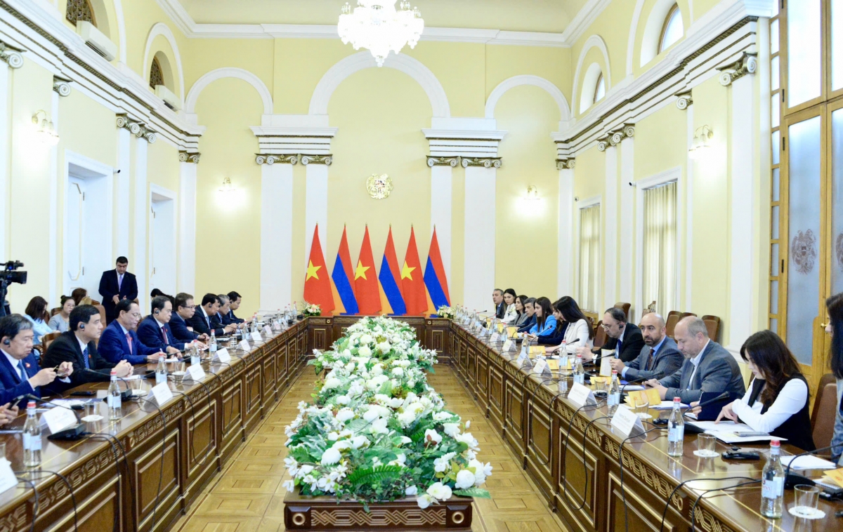 Quang cảnh buổi tiếp đón