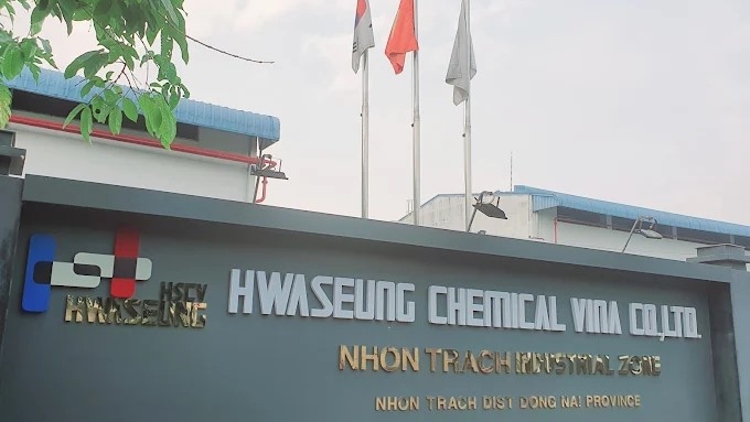 Trụ sở Công ty TNHH Hwaseung Chemical Việt Nam